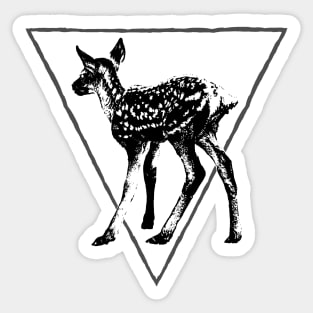 Deer fawn Sticker